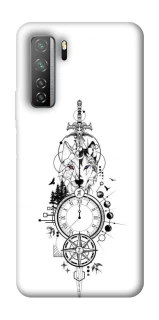 Чехол на Huawei Nova 7 SE Tattoo ver.8 фото 1 из 1