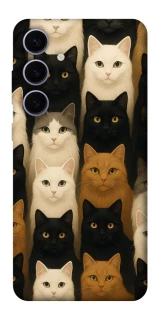 Чохол на Samsung Galaxy S25+ Colorful Cat Collage фото 1 Чохол на Samsung Galaxy S25+ Colorful Cat Collage фото 1 з 1