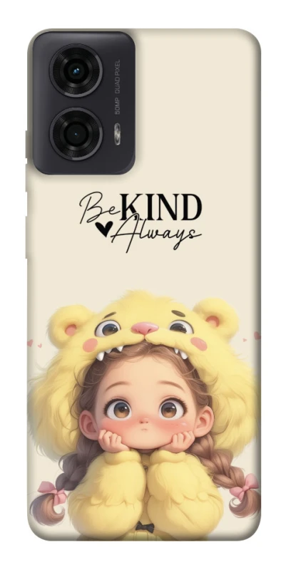 Чохол на Motorola Moto G04 Be kind фото 1 з 1