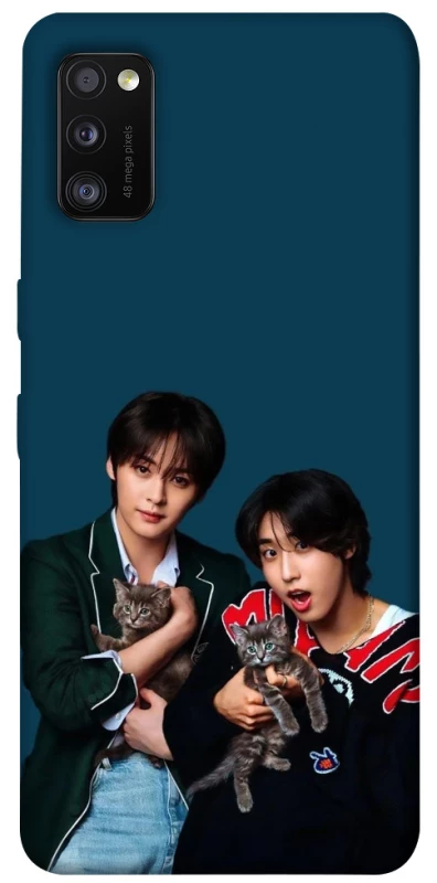 Чехол на Samsung Galaxy A41 Lee Know and Han - Stray Kids фото 1 из 1