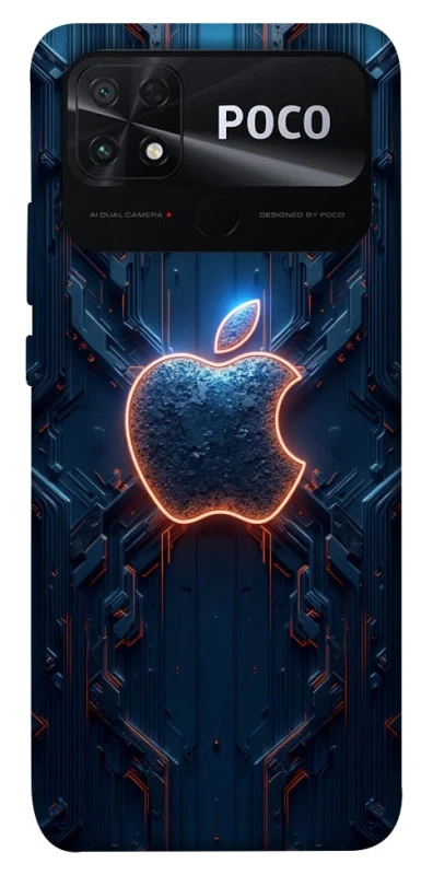 Чохол на Xiaomi Poco C40 Apple logo ver.1 фото 1 з 1