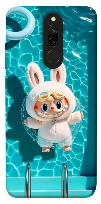 Чохол на Xiaomi Redmi 8 Labubu in the pool ver.2 фото 1 з 1