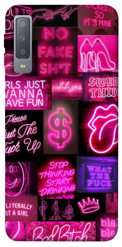 Чехол на Samsung A750 Galaxy A7 (2018) Hot collage ver.9 фото 1 из 1