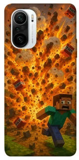 Чохол на Xiaomi Redmi K40 / K40 Pro / K40 Pro+ / Poco F3 Minecraft v7 фото 1 з 1