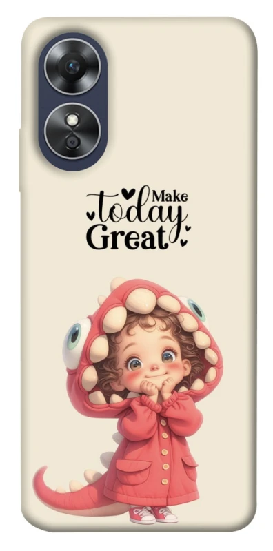 Чохол на Oppo A17 Make today great фото 1 з 1
