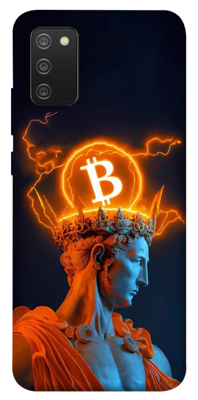 Чохол на Samsung Galaxy A02s Bitcoin God фото 1 з 1