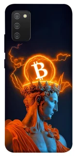 Чехол на Samsung Galaxy A02s Bitcoin God фото 1 из 1