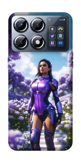 Чохол на Xiaomi POCO X8 Pro Cyber space girl ver.4 фото 1 з 1