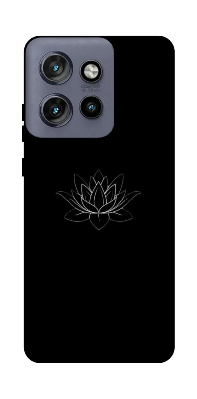 Чохол на Motorola Edge 50 Neo Black Lotus фото 1 Чохол на Motorola Edge 50 Neo Black Lotus фото 1 з 1