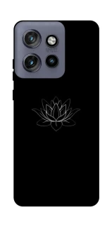 Чохол на Motorola Edge 50 Neo Black Lotus фото 1 Чохол на Motorola Edge 50 Neo Black Lotus фото 1 з 1