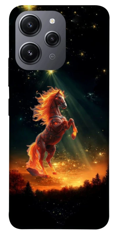 Чохол на Xiaomi Redmi 12 Red Fire Horse ver.2 фото 1 з 1