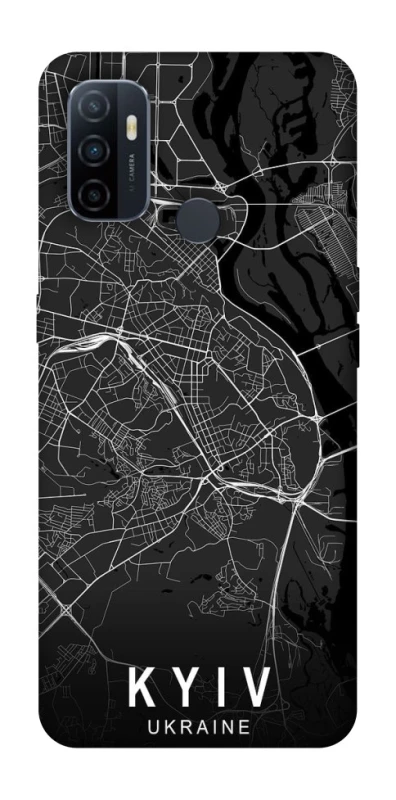 Чехол на Oppo A53 / A32 / A33 Kyiv map фото 1 из 1