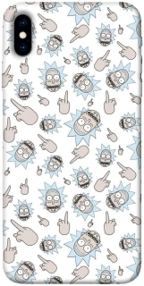 Чохол на Apple iPhone X (5.8") Rick and Morty style фото 1 з 1