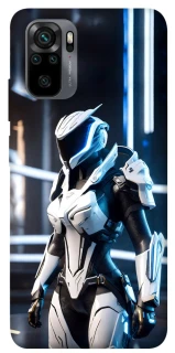 Чехол на Xiaomi Redmi Note 10 / Note 10s Cyber space girl ver.6 фото 1 из 1