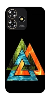 Чехол на ZTE Blade A73 4G Валькнут v4 фото 1 из 1