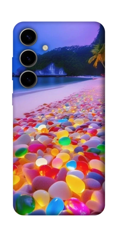 Чохол на Samsung Galaxy S25 Каміння світиться на березі фото 1 з 1