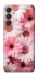 Чехол на Samsung Galaxy M55 Розовые цветы v2 фото 1 из 1