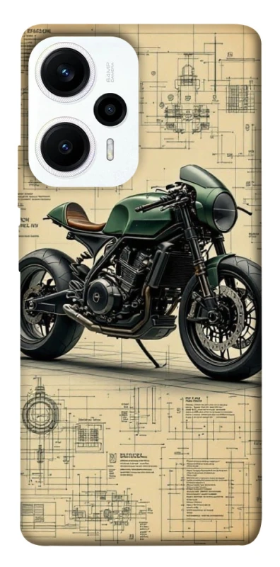 Чохол на Xiaomi Poco F5 / Note 12 Turbo Bike model фото 1 з 1
