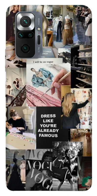Чохол на Xiaomi Redmi Note 10 Pro Fashion collage ver.11 фото 1 з 1