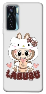 Чохол на TECNO Camon 17 Pro Hello Kitty Labubu фото 1 з 1