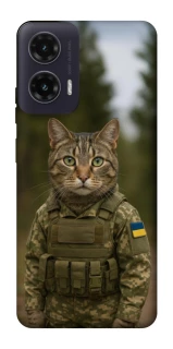 Чехол на Motorola Moto G35 Кот защитник фото 1 из 1