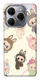 Чехол на TECNO Spark 20 Pro Labubu Dance фото 1 из 1