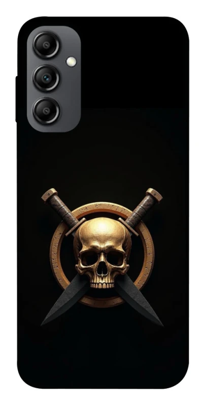 Чохол на Samsung Galaxy A14 4G/5G Golden Skull фото 1 з 1