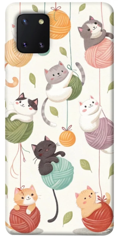 Чохол на Samsung Galaxy Note 10 Lite (A81) Funny Kittens фото 1 з 1
