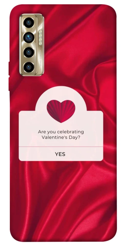 Чохол на TECNO Camon 17P Love aesthetic ver.1 фото 1 з 1