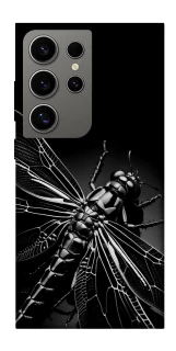 Чехол на Samsung Galaxy S24 Ultra Black dragonfly фото 1 из 1