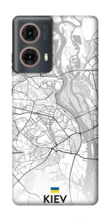 Чохол на Motorola Moto G85 Kiev white map фото 1 з 1