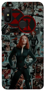 Чохол на Xiaomi Mi A2 Lite / Xiaomi Redmi 6 Pro Black Widow фото 1 з 1