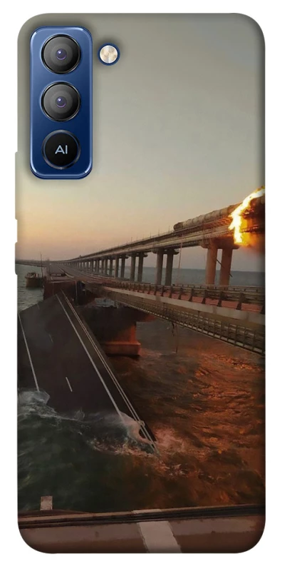 Чохол на TECNO Pop 5 LTE Кримський міст втомився фото 1 з 1