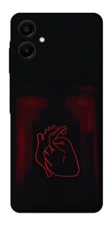 Чехол на Samsung Galaxy A06 Красное сердце фото 1 из 1