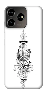 Чехол на ZTE Blade V50 Design 4G Tattoo ver.7 фото 1 из 1