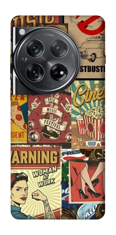 Чохол на OnePlus 12 Retro collage ver.2 фото 1 з 1