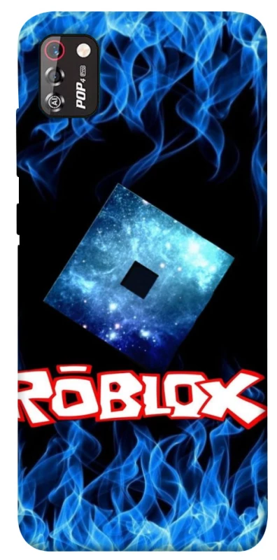 Чохол на TECNO POP 4 Pro Roblox Galaxy Flame Logo фото 1 з 1
