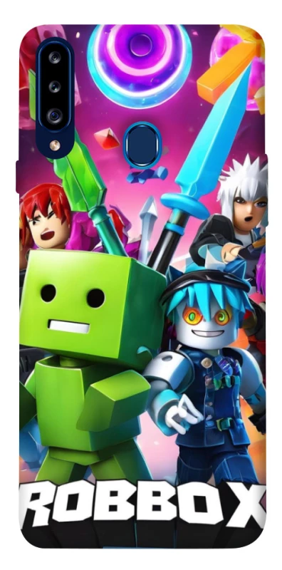 Чохол на Samsung Galaxy A20s Roblox gaming heroes фото 1 з 1