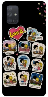 Чехол на Samsung Galaxy A71 Love is ver.4 фото 1 из 1