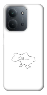 Чехол на Xiaomi Redmi 15C (EU) Ukraine map фото 1 из 1