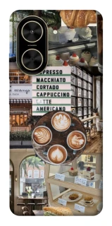 Чохол на Xiaomi Poco C71 Coffee collage ver.5 фото 1 з 1