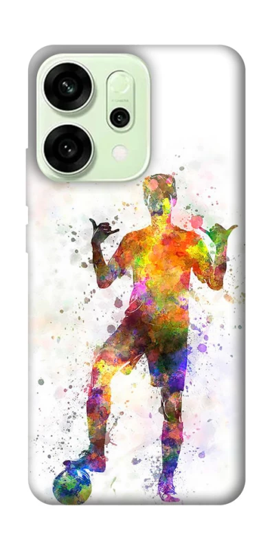 Чохол на Oppo Reno 14 Football Player v3 фото 1 з 1