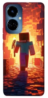 Чохол на TECNO Camon 19 Minecraft adventure фото 1 з 1