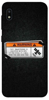 Чохол на Samsung Galaxy A10 (A105F) Warning фото 1 з 1