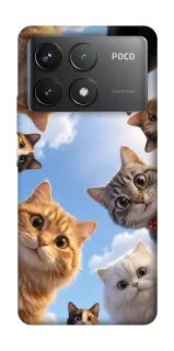 Чехол на Xiaomi Poco F6 Pro Cats фото 1 из 1