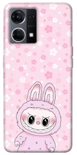 Чохол на Oppo Reno 7 4G Pink Labubu фото 1 з 1