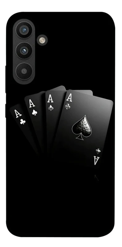 Чохол на Samsung Galaxy A34 5G Black Cards фото 1 з 1