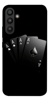 Чехол на Samsung Galaxy A34 5G Black Cards фото 1 из 1