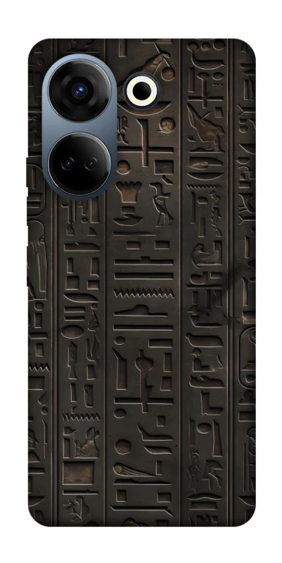 Чохол на TECNO Camon 20 Pro (CK7n) Hieroglyphs фото 1 з 1