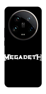 Чехол на Xiaomi 14 Ultra Megadeth logo фото 1 Чехол на Xiaomi 14 Ultra Megadeth logo фото 1 из 1